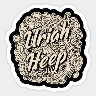 Uriah Heep - Vintage Sticker